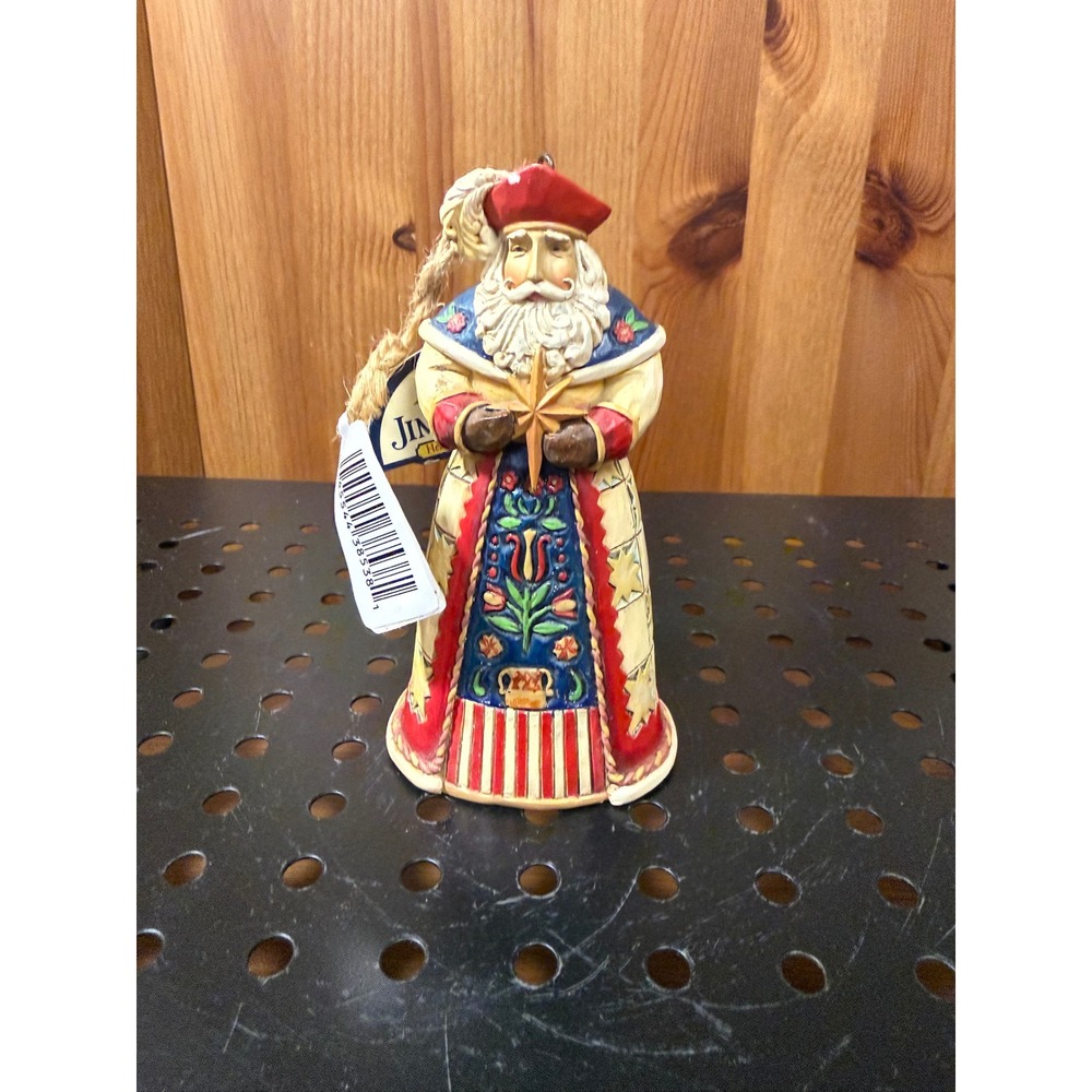 Jim Shore Poland Santa Ornament Heartwood Creek V4022945 2011 5.5"